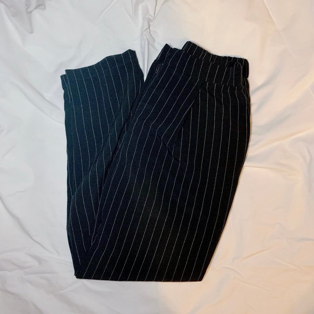 H&M pinstripe pants
